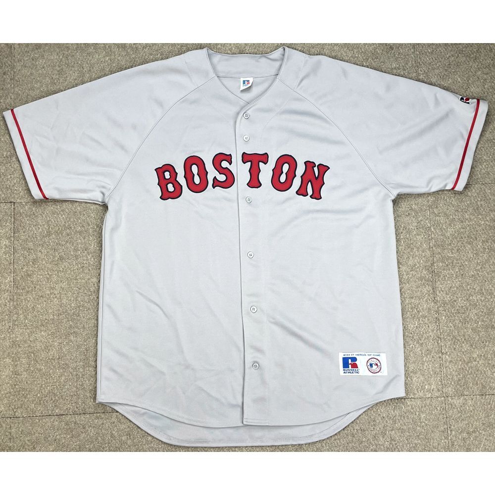 Russell Athletic Vtg MLB Boston‎ Red Sox Baseball Jersey Size XXL